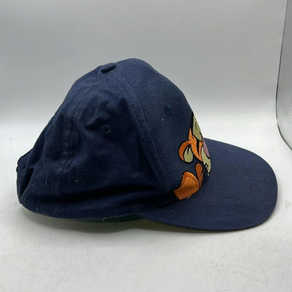 De colección Disney Tigger Winnie The Pooh Snapback Sombrero Azul Naranja Bordado Niños Foto 4 de 4