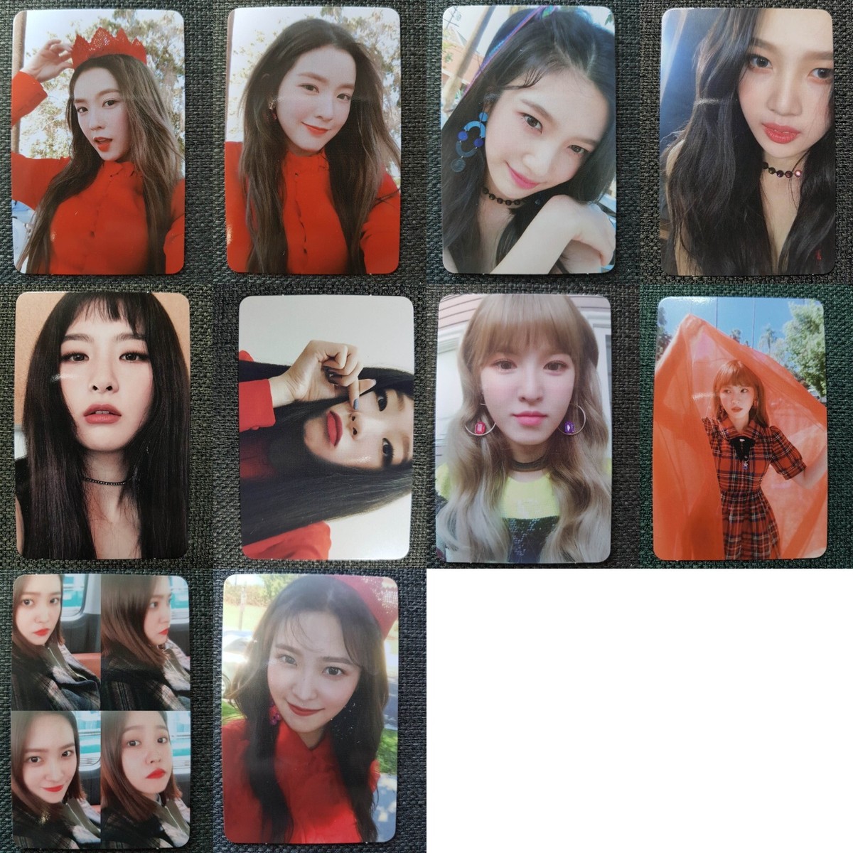 RED VELVET Official Authentic PHOTOCARD PERFECT VELVET 피카부 | eBay