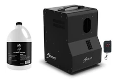Chauvet DJ Hurricane Bubble Haze LT Bubble/Hazer Machine+Gallon of Bubble Fluid