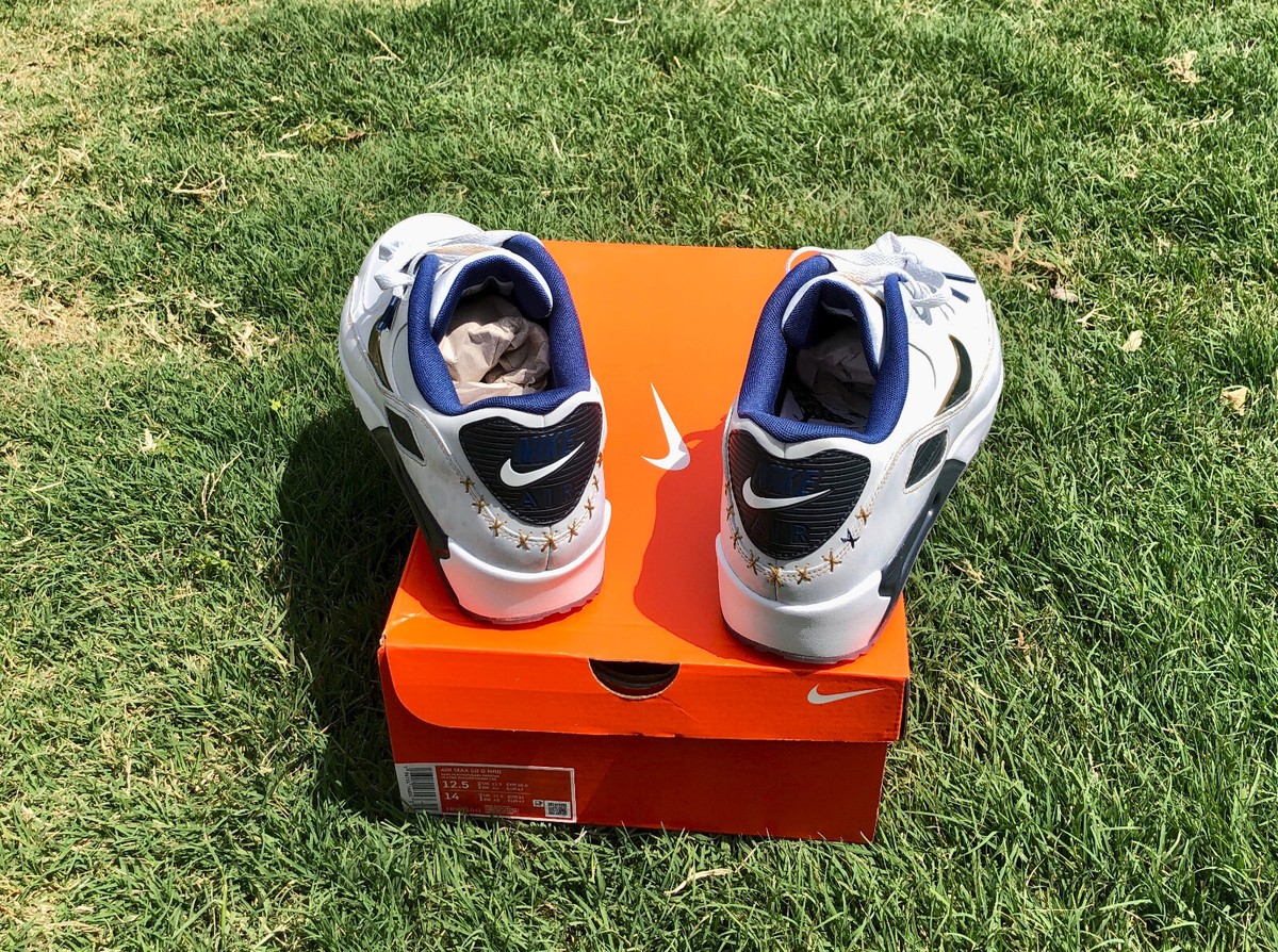 シューズ(男性用) NIKE AIR MAX 90 GOLF NRG \"Pure Platinum Size 12.5 - Nike Air Max 90 Golf NRG THE PLAYERS