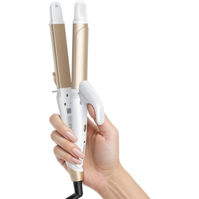 Effortless Travel Styling: Mini Curling Iron with 450°F Heat for Thick Hair