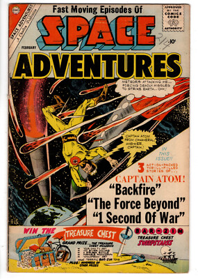SPACE ADVENTURES #38 (1961) - GRADE 4.5 - CAPTAIN ATOM - STEVE DITKO ART!
