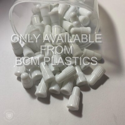 The Original Plastic Colored Presta Valve Caps / Presta Cap / Dust Caps 12 Piece