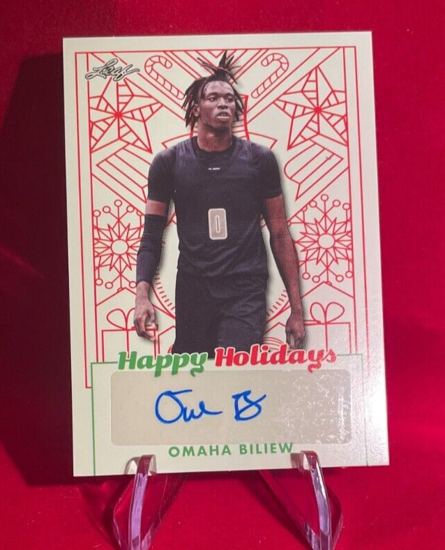 2023 Leaf Holiday Pack OMAHA BILIEW Iowa State Cyclone Basketball Autograph Auto