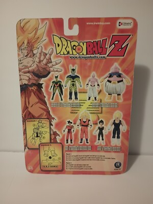 2002 Irwin Dragon Ball Z Secret Saiyan Warriors Imperfect
