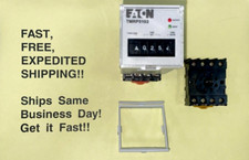 Time Delay Relay, Multi-voltage, Multi-function, Panel and 8 Pin DIN Rail Mount