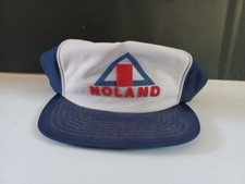 Vintage Noland Company Hat Trucker Mesh Adjustable Cap Hat HVAC Made In USA