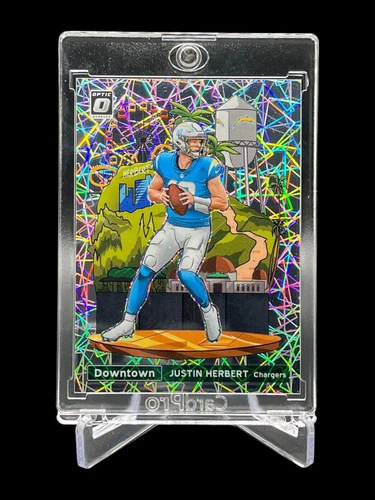 2021 Panini Donruss Optic - Downtown #DT-27 Justin Herbert