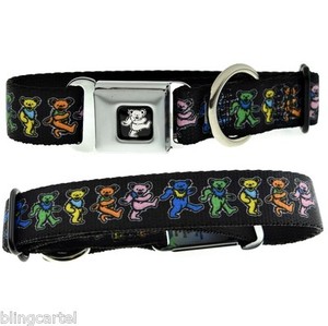 dancing bears dog collar