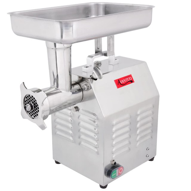Avantco Mg12 12 1 Hp Commercial Electric Countertop Meat Grinder