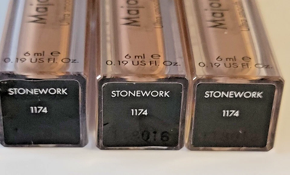 Sleek Makeup Major Matte Ultra Smooth Lip Cream - Stonework (Lot of 3) - Sealed - Image 2 of 4