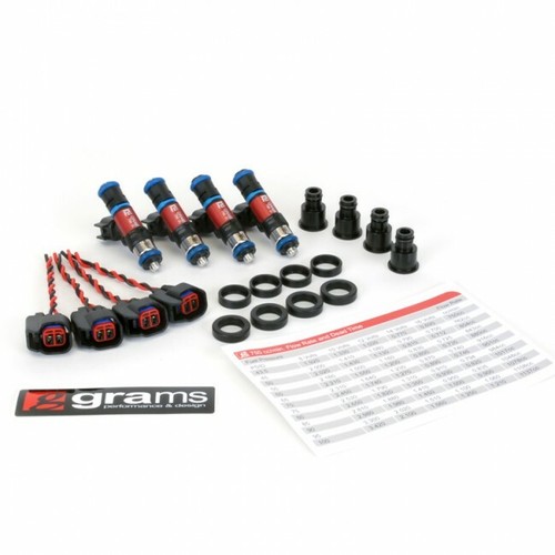 Grams by Skunk2 750cc Fuel Injectors Set for Honda B16 B17 B18 D15 D16
