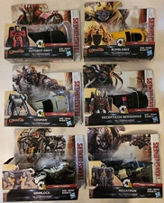 2016  Transformers Last Knight One-Step Turbo Changer CHOOSE: