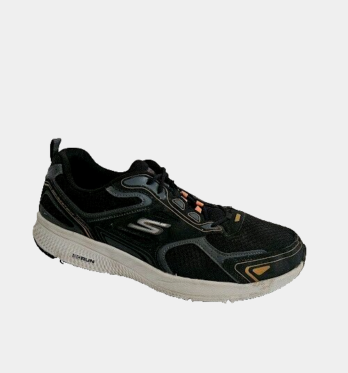 SAOLA Skechers Go Run scarpe da ginnastica da uomo nere da allenamento taglia 13