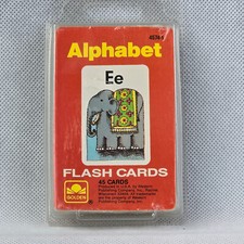 Vintage Golden Whitman Flash Cards Alphabet Set ,Not yet in use