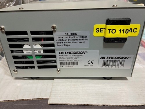 B&K PRECISION 1686A, 12A 3-14VDC Power Supply (NEW) - Picture 2 of 5