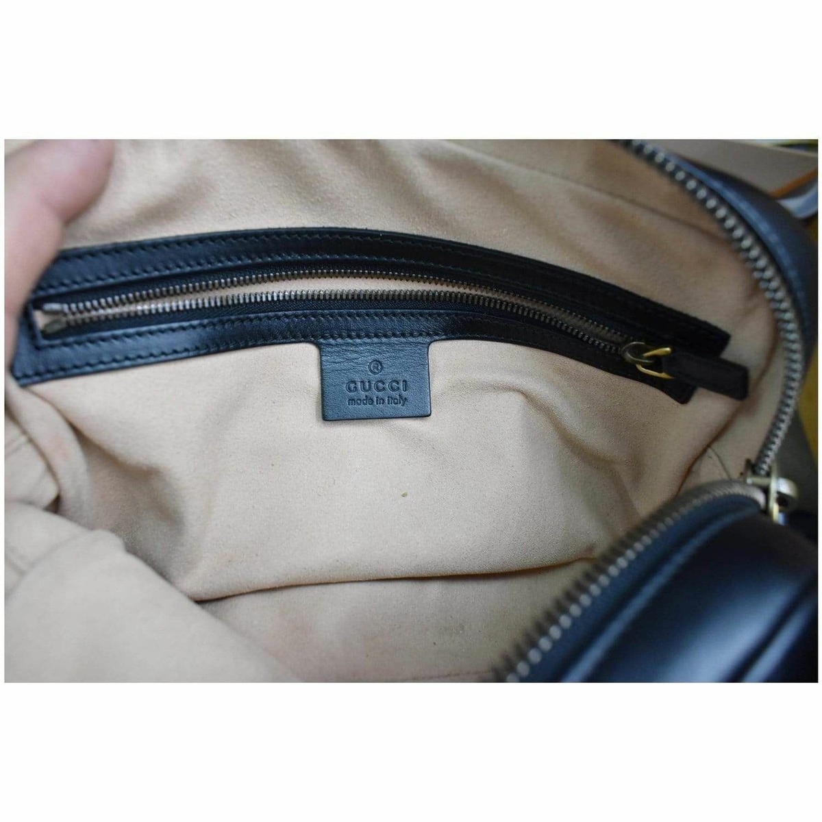 GUCCI GG Marmont Matelasse Leather Belt Bag Black 523380 | eBay GUCCI GG Marmont Matelasse Leather Belt Bag Black 523380 | eBay