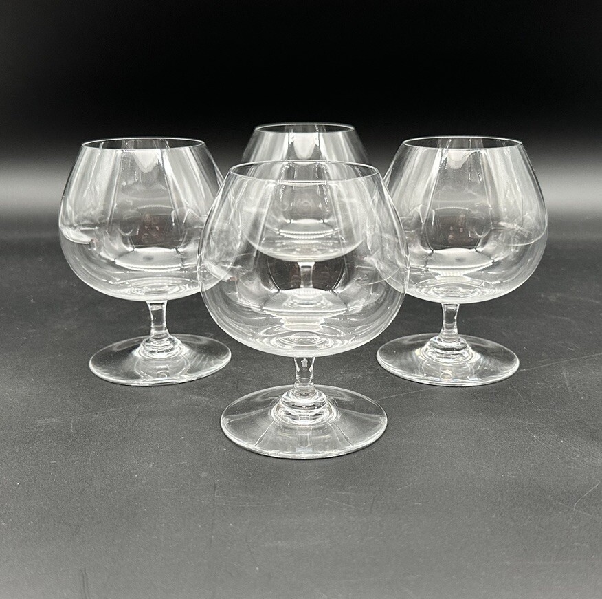 Baccarat Crystal Set of 4 Perfection 45/8" Medium Brandy Snifters