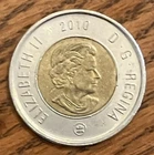 2010 Canada Toonie — photo from another recent sale