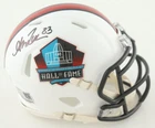 Andre Reed Signed Hall Of Fame Logo Speed Mini Helmet (TSE)