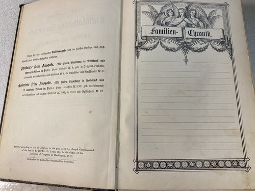 Book ~ Christian Catholic Handpostille 1890 ~German P. Leonhard Goffine -Antique - Picture 10 of 12