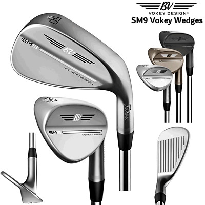 TITLEIST VOKEY SM9 GOLF WEDGES ALL LOFTS AND FINISHES 52,56,58,60