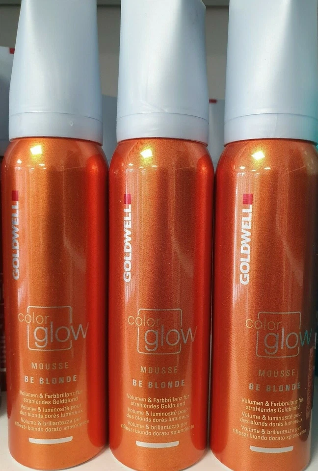 Goldwell color glow Be Blonde Mousse 5 X 100ml
