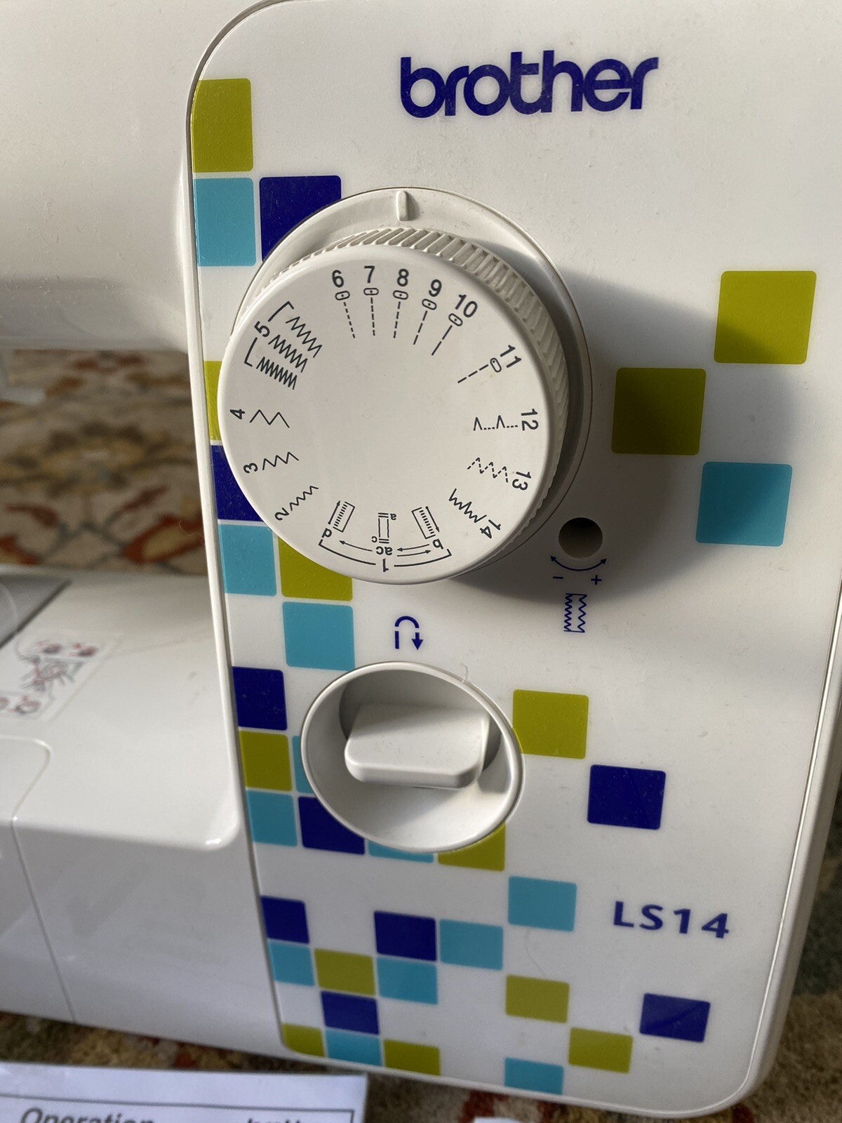 Brother LS14S Metal Chassis Sewing Machine 313052792770 eBay