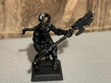 A10469 RACKHAM CONFRONTATION METAL OOP GIANT BARBARIAN WITH HALBERD