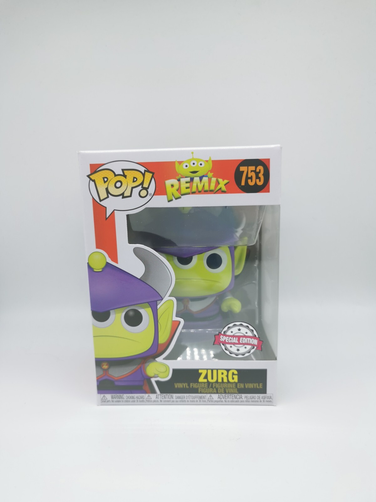 Funko Pop ☆Zurg☆ | Disney Remix 753 Toy Story Edición Especial
