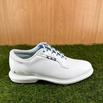Air Jordan ADG 5 Wide White Grape Ice Golf Shoes FQ7874-100 Men's