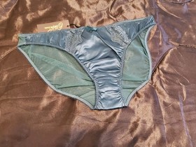 Dita Von Teese Eden Green Starlift Bikini Panties Sz XL