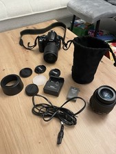 📸 Nikon D5000 + 2 objectifs (18-55mm & 55-200mm) – Pack complet – Très bon état