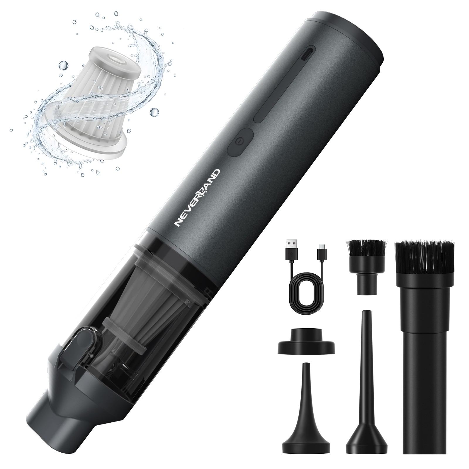 Car Vacuum Cleaner Blower Handheld Cordless 100W 82000rpm Sp