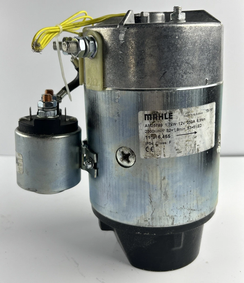 MAHLE MM175 12V 1.6kW Electric Motor 11.216.455 AMJ5769 72736391 photo 4