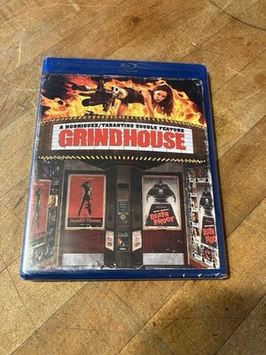 Grindhouse Planet Terror / Death Proof New Blu-Ray Rodriguez / Tarantino Sealed