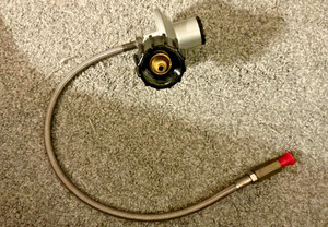 Mosquito Magnet OEM Regulator Assembly with stainless braided line.  New as is