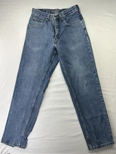 Bachrach Denim Jeans Men's 28 x 29.5 (tag 31x32) Bootcut Y2K Straight Leg Cowboy