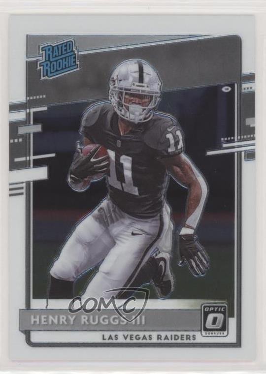 2020 Panini Donruss Optic Rated Rookies Henry Ruggs III #158 kr0