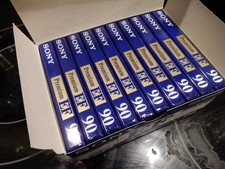 10 x SONY EF 90 PREMIUM TYP I AUDIO LEERKASSETTEN MC TAPES JAPAN NEU OVP VINTAGE