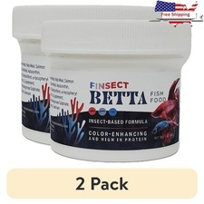 High Protein Betta Fish Food Insect Based Color Enhancer No Artificial Additives