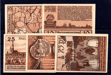 Leobschütz 5 notes emergency money ............................................2/29405