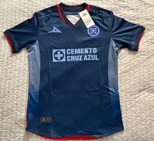PIRMA  CRUZ AZUL MEN'S 3er JERSEY 2023/2024 ALTERNATIVO NAVY VERSIÓN JUGADOR