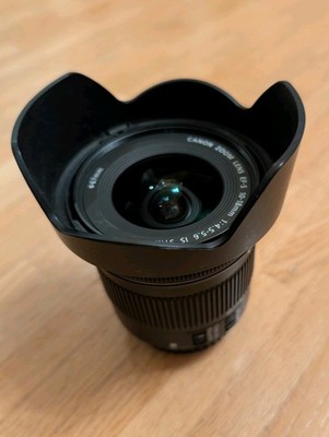 Canon EF-S 10-18mm f/4.5-5.6 IS STM Weitwinkel-Zoom-Objektiv - Schwarz