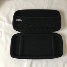 Nintendo Switch Lite Travel Case Hard Shell Black Protective Game Storage Pouch.