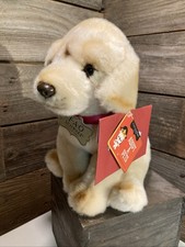FAO SCHWARZ 10" Labrador Lab Golden Retriever Adopt A Pets Puppy Dog Plush  Tag