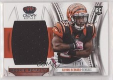 2013 Crown Royale Rookie Royalty Jumbo Materials 55/99 Giovani Bernard #12 0s23