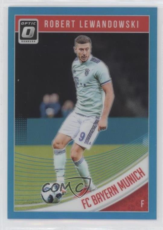 2018-19 Panini Donruss Optic Aqua Prizm 30/149 Robert Lewandowski #17 0mr3