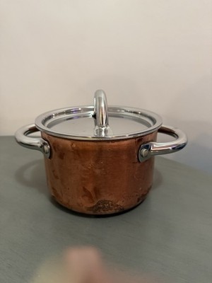 Deluxe Schulte-Ufer Mini Copper Pot with Lid 16cm