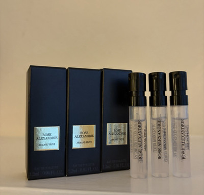 3 x Giorgio Armani Rose Alexandire EDP Eau de Parfum Samples 3 x 2 ml